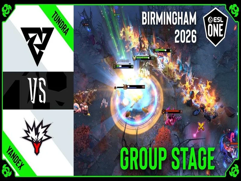 ESL One伯明翰淘汰赛首日结束,Yandex与Tundra晋级胜决